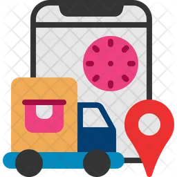 Delivery tracking  Icon