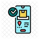 Delivery Tracking Delivery Status Check Icon