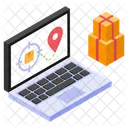 Delivery Tracking Logistics Icon