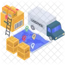Delivery Tracking  Icon