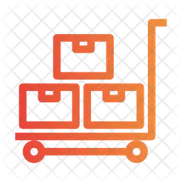 Delivery trolley  Icon