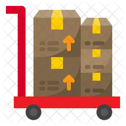 Delivery Trolley  Icon