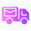Delivery Truck Mail Letter Icon