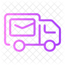Delivery Truck Mail Letter Icon
