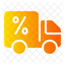 Delivery Truck Offer Discount Icon