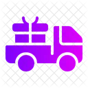 Delivery Truck Gift Logistics Icon