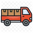 Delivery Truck Shipping Icon