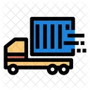 Fast Delivery Shipping Truck Truck Icon