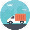 Truck Transportation City Icon