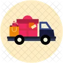 Delivery Gifts Truck Icon