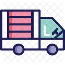Delivery Truck Delivery Van Parcel Truck Icon