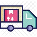 Delivery Truck Delivery Van Courier Van Icon