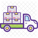 Delivery Truck Shipping Icon