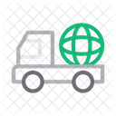 Truck Delivery Online Icon