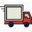 Delivery Truck Loading Shipping Icon