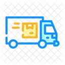Truck Cargo Delivering Icon