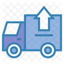 Delivery Truck Upload Online Icon