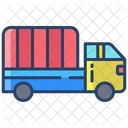 Kartboard Track Delivery Truck Icon