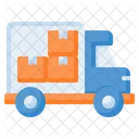 배달 트럭 트럭 운송 아이콘