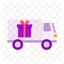 Truck Delivery Parcel Icon