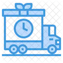 Delivery Truck Truck Gift Box Icon