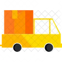 Delivery Truck Transportation Box Icon