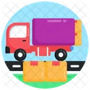 Shipment Truck Delivery Truck Delivery Vehicle Icon