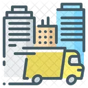 Delivery Truck City Transportation Icon