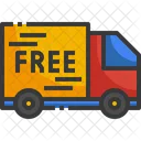 Delivery Truck Free Delivery Transportion Icon