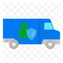 Truck Armored Bank Security Car Icon