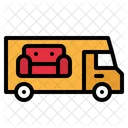 Delivery Truck Sofa Truck Icon