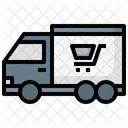 Delivery Truck Truck Food Delivery Icon