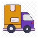 Delivery Truck Shipping Truck Delivery Vehicle Icon