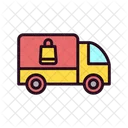 Delivery Truck Shopping Buy Icon