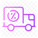 Delivery Truck Pickup Truck Transportation Icon