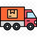 Delivery Truck Transport Dump Icon