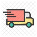 Shopping Ecommerce Delivery Truck Icon