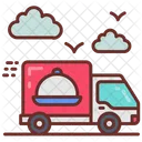 Delivery Truck Delivery Van Box Truck Icon