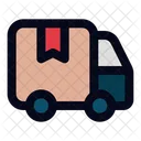 Delivery Truck Shipping And Delivery Mover Truck Icon