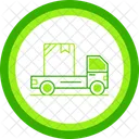 Delivery Truck Freight Vehicle Parcel Truck Icon