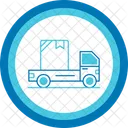 Delivery Truck Freight Vehicle Parcel Truck Icon