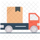 Delivery Truck Freight Vehicle Parcel Truck Icon