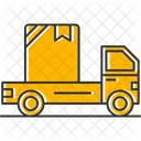 Delivery Truck Freight Vehicle Parcel Truck Icon