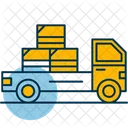 Delivery Truck Logistics Vehicle Shipping Service Icon