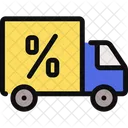 Delivery Truck Shipping Logistic Icon