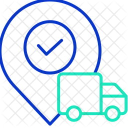 Delivery Truck Location  Icon