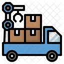 Delivery Trucking  Icon