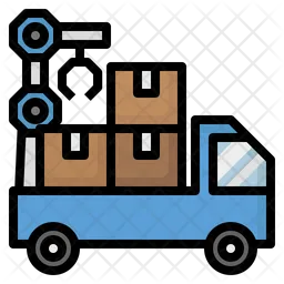 Delivery Trucking  Icon