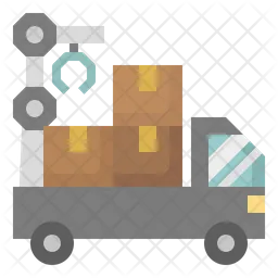 Delivery Trucking  Icon