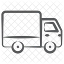 Delivery Van Shipping Truck Cargo Icon